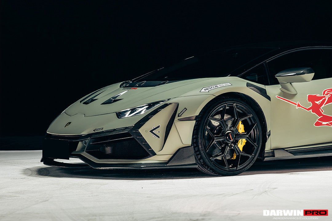 2015 - 2025 Lamborghini Huracan LP610 & LP580 & EVO & Tecnica BKSSII Style Front Bumper